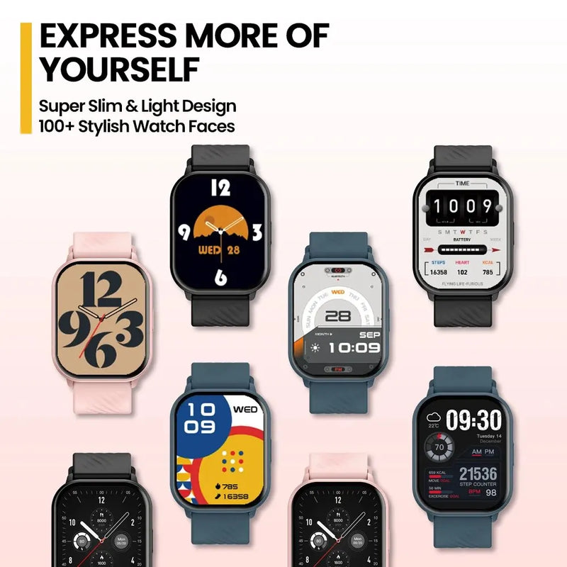 Novo Smartwatch Zeblaze GTS 3 com Chamadas por Voz - Tela HD Ultra-Grande de 2,03'' | Monitor de Saúde 24h | Mais de 100 Modos Esportivos |